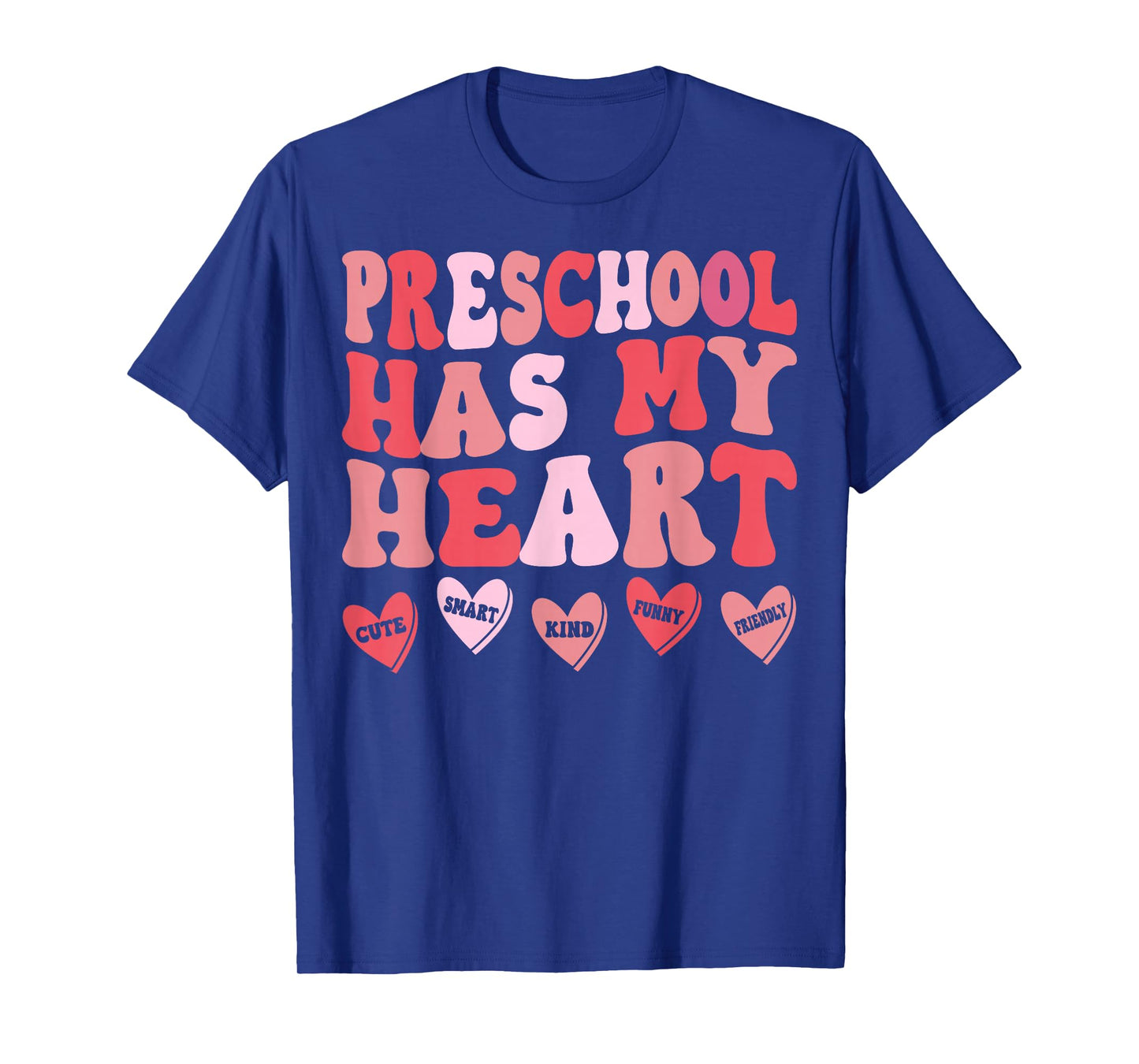 Preschool Has My Heart Pre-K Teacher Valentine’s Day T-Shirt