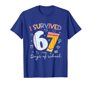I Survived 67 Days of School Six Seven Meme Teacher Student T-Shirt