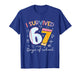 I Survived 67 Days of School Six Seven Meme Teacher Student T-Shirt