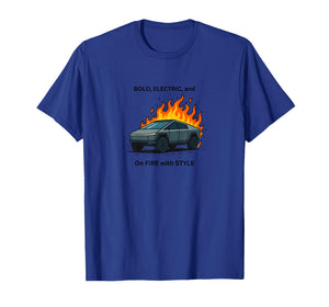 Funny Electric Truck T-Shirt