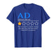 Addison Disease Awareness Day Not Recommend AD Warrior 2026 T-Shirt