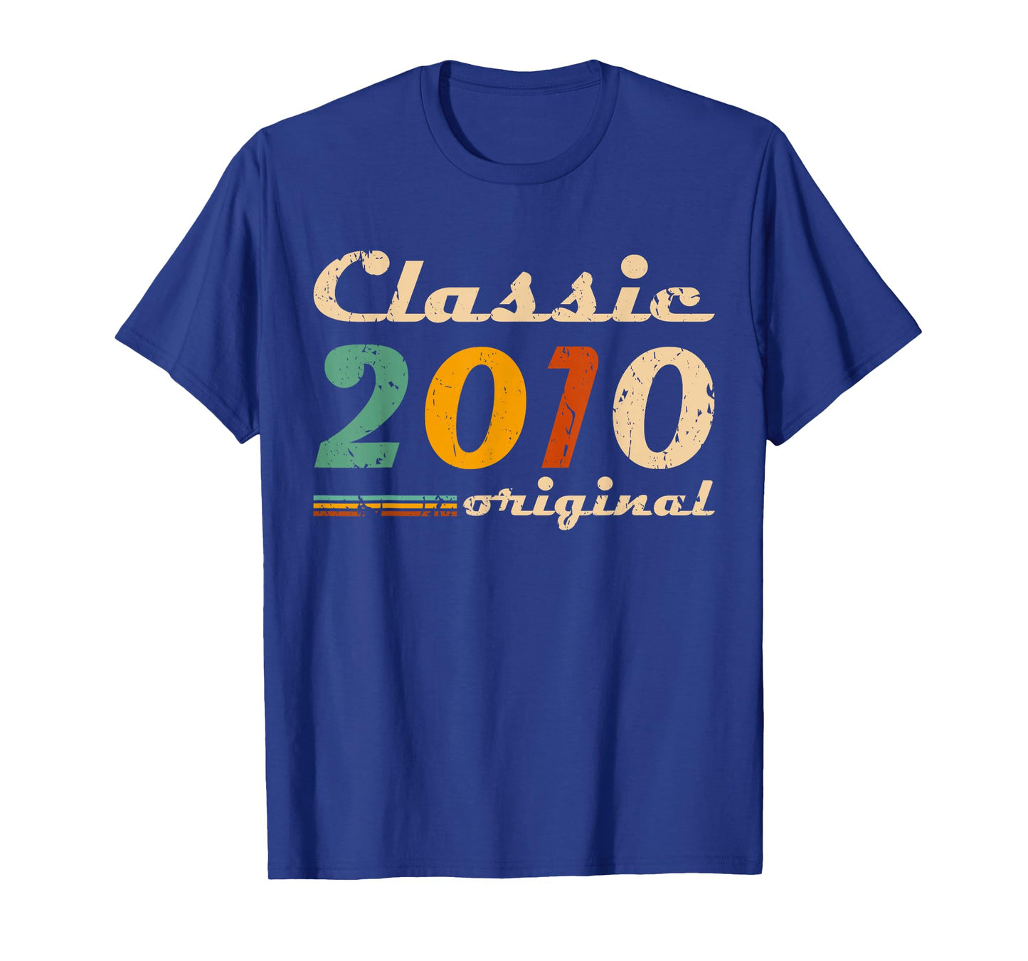 Classic 2010 Original Men Women Birth of Birthday Vintage T-Shirt
