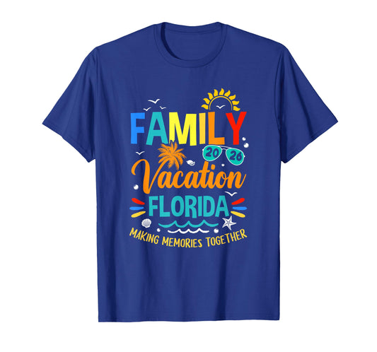 Family Vacation 2026 Florida Matching Family Together T-Shirt
