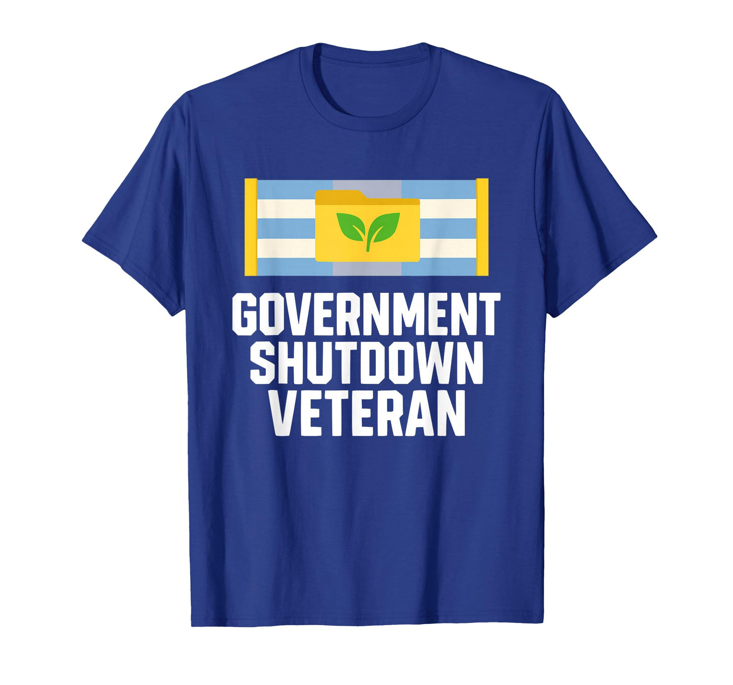 Retro Vintage Government Shutdown Veteran T-Shirt