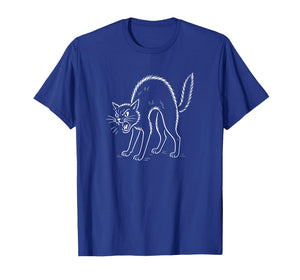 Hissing Black Cat T-Shirt