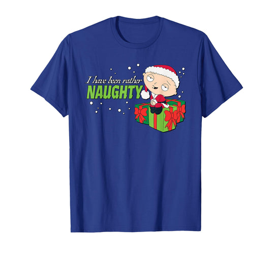 Family Guy Santa Stewie Funny Cartoon T-Shirt
