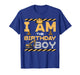 I Am The Birthday Boy Excavator Party Family Match Boys Kids T-Shirt