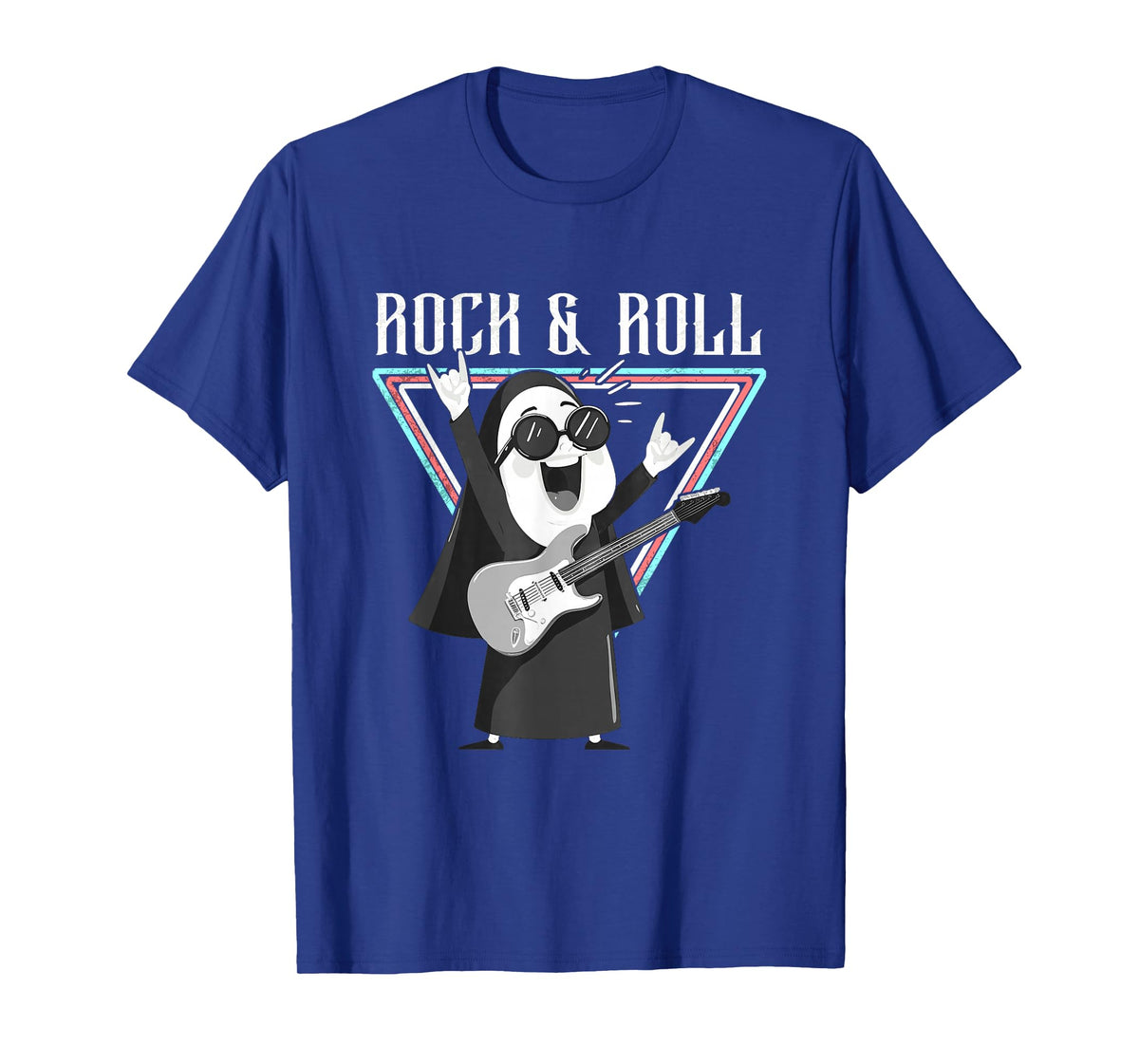 Rock & Roll Fun Graphic Illustration T-Shirt