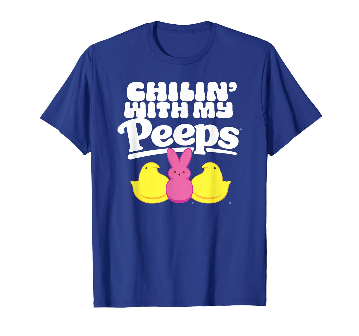 Peeps Chillin' with My Peeps Funny Poster T-Shirt