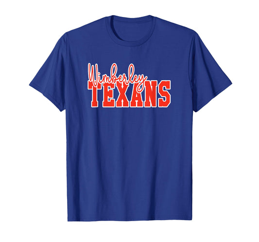Wimberley High School Texans T-Shirt