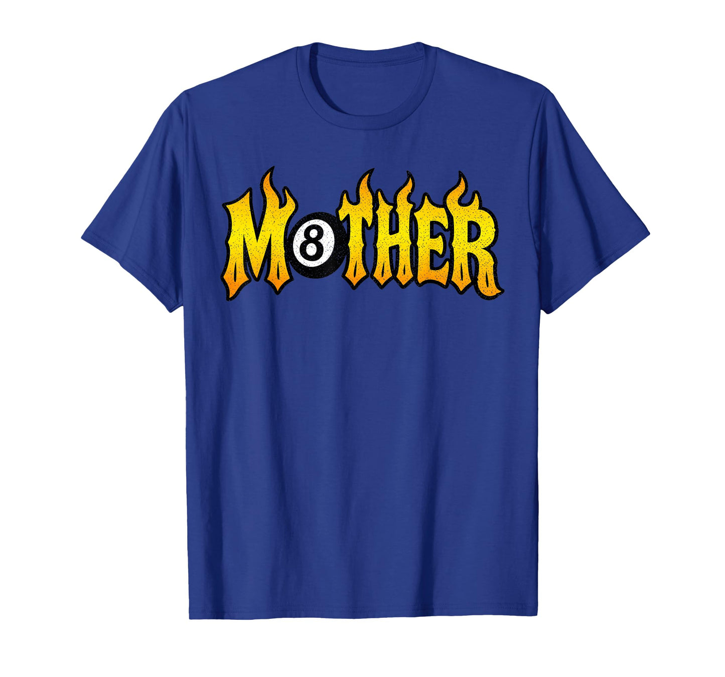 Mother 8 Ball Funny Pool Mom Vintage T-Shirt