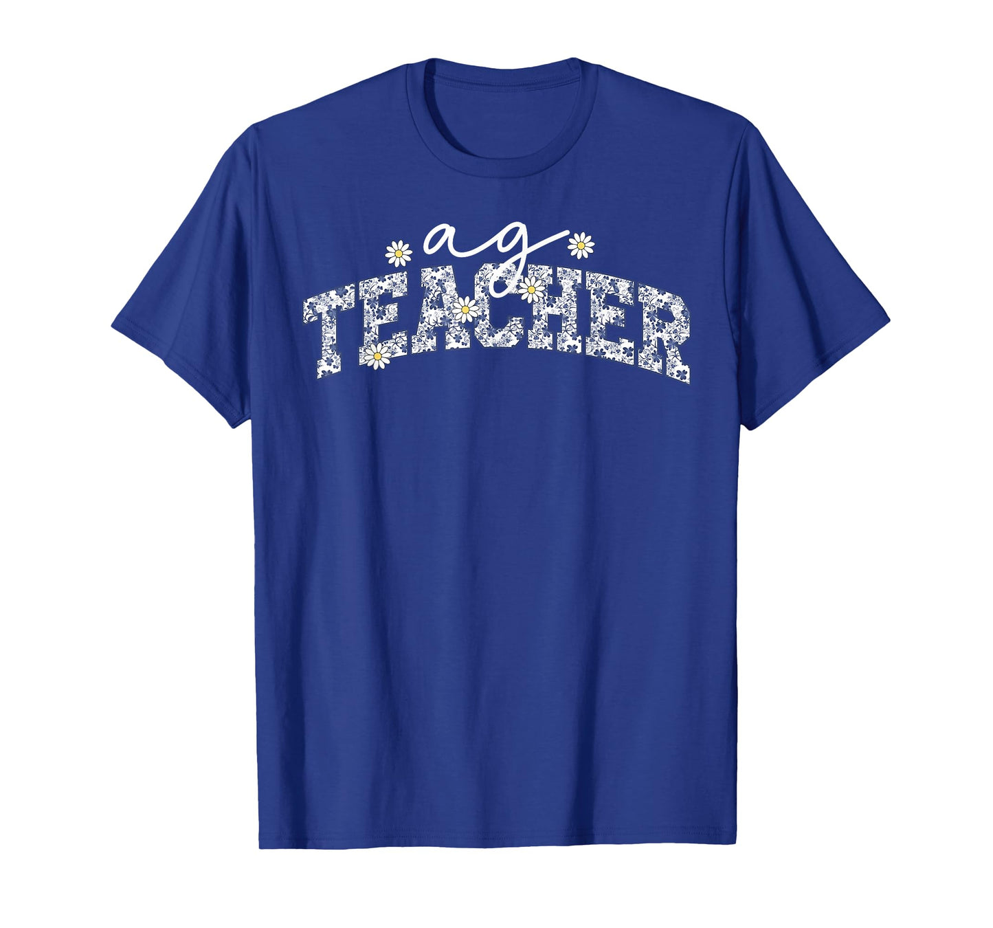 Toile Agriculture Teacher Daisy Flower Ag Teacher Farmer T-Shirt