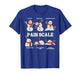 Pain Scale Snowman Funny Nurse Christmas ICU Nurse Coquette T-Shirt