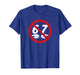 No Six Seven Anti 6 7 Meme Teacher Mom T-Shirt