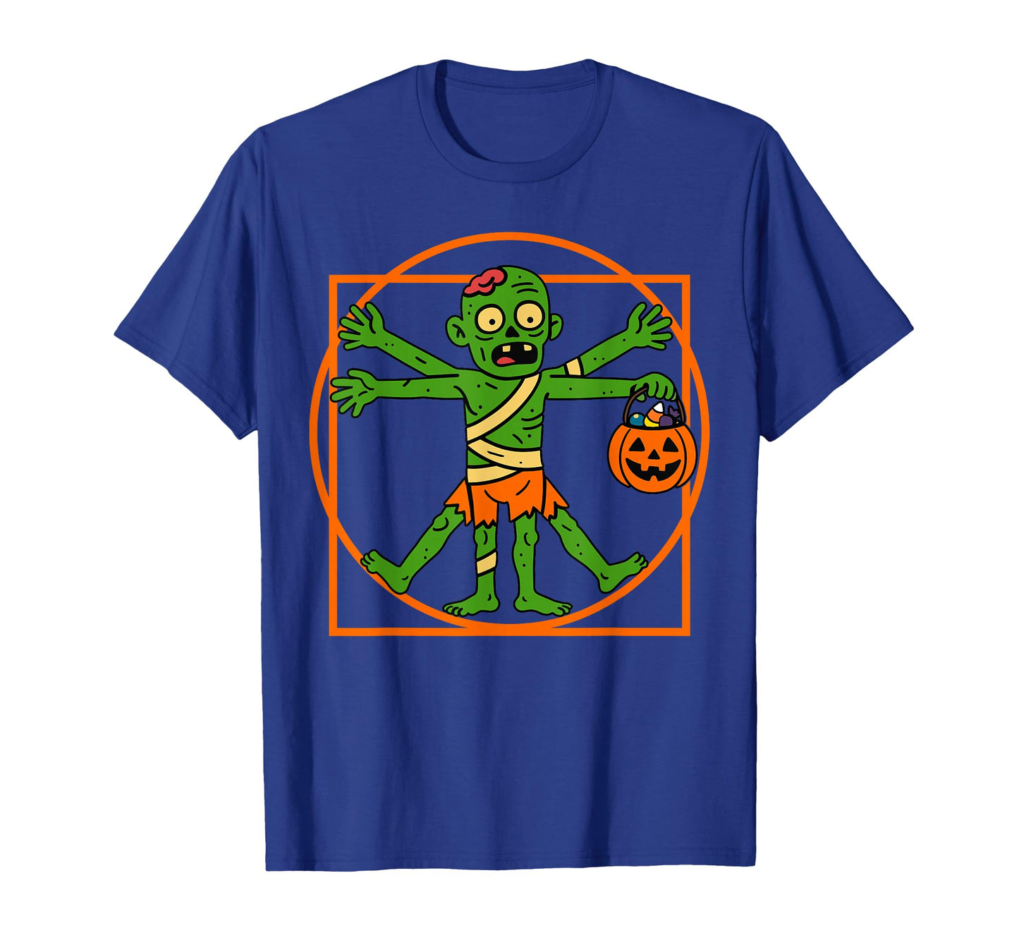 Zombie Men Women Kids Funny Halloween T-Shirt