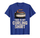 Funny Curling Art for Men Women Curler Curling Sport Lover T-Shirt