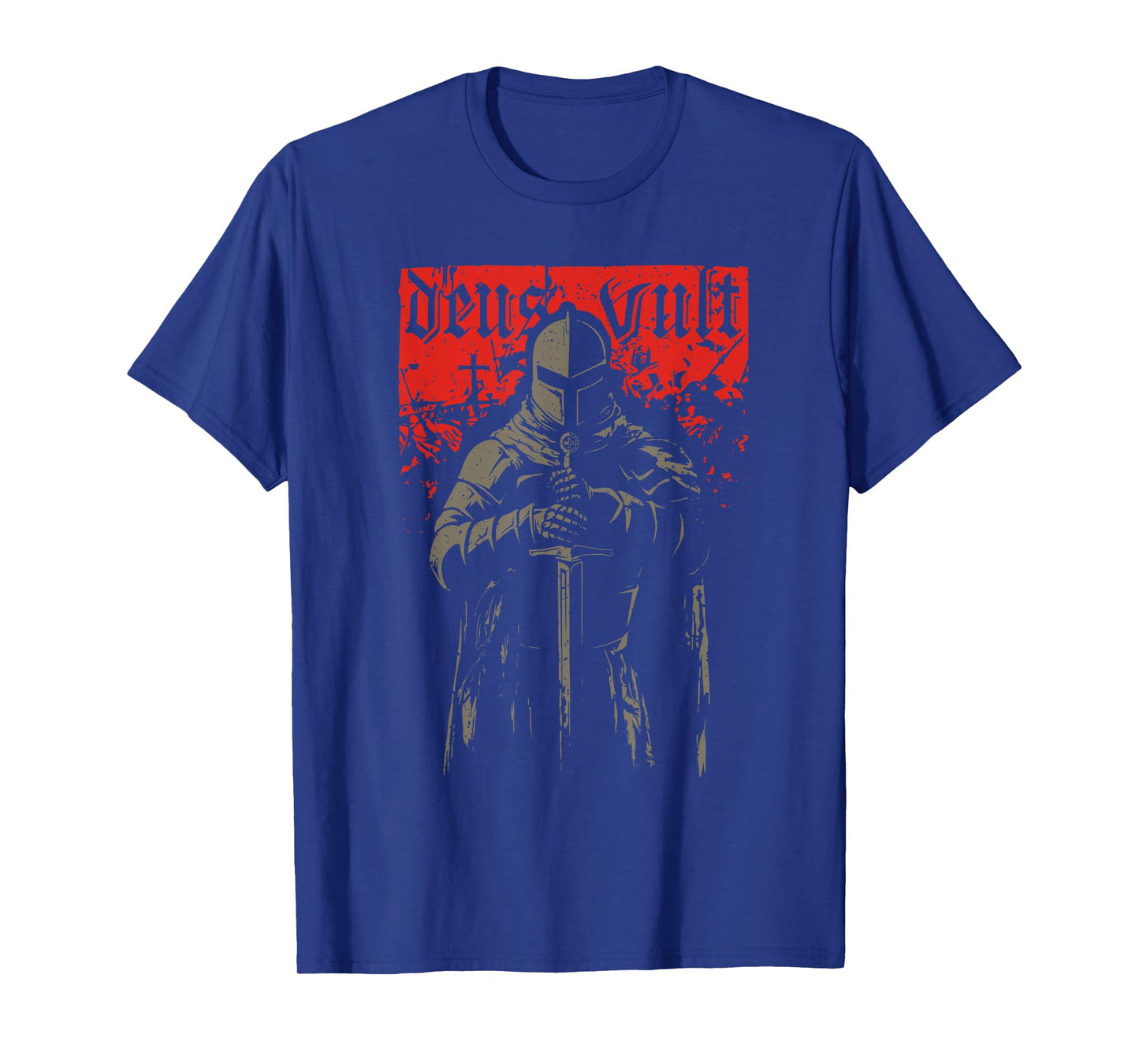 Deus Vult Knights Templar Crusades T-Shirt
