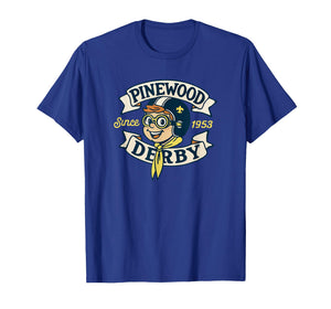 Cub Scouts Pinewood Derby Vintage Cartoon Racer T-Shirt