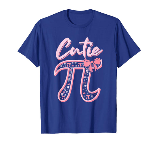 Pi Day Shirt Women Kids Men Toddler Math Teacher Cutie Pi T-Shirt
