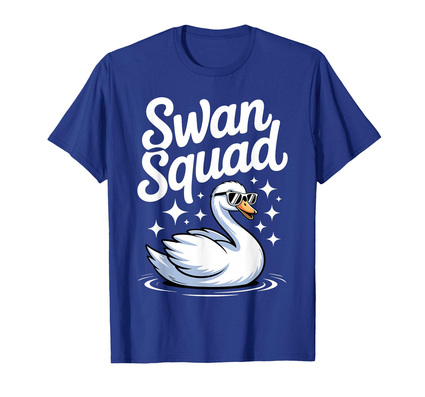 Funny Swan Design for Men Women Toddlers Animal Swan Lover T-Shirt