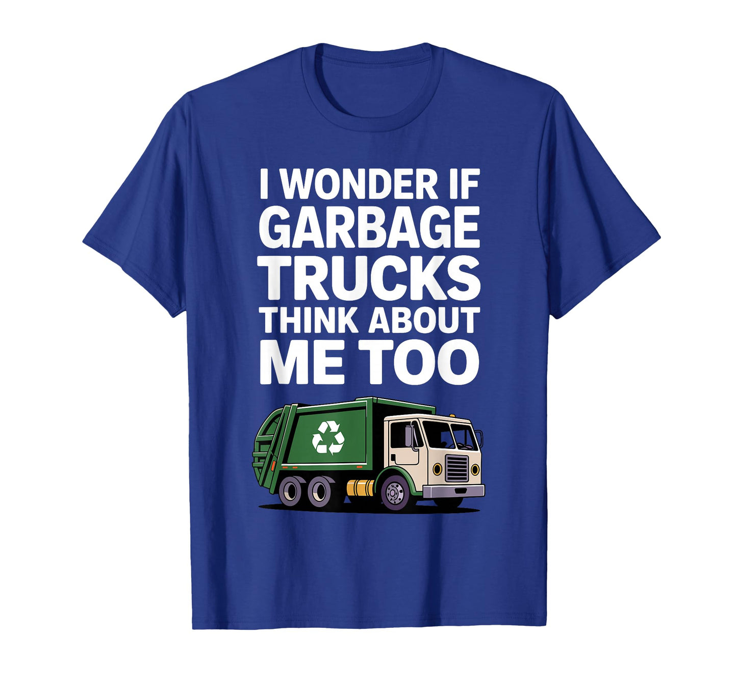 Garbage Truck Art for Men Women Kids Recycling Garbage Truck T-Shirt