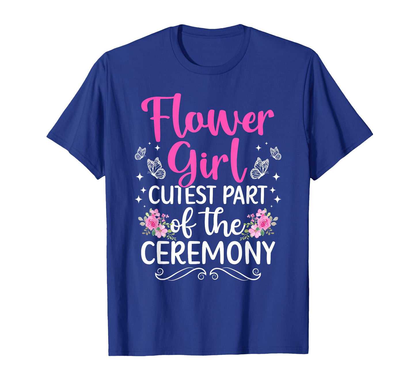 Flower Girl Cutest Part Petal Patrol Wedding Flower Girls T-Shirt