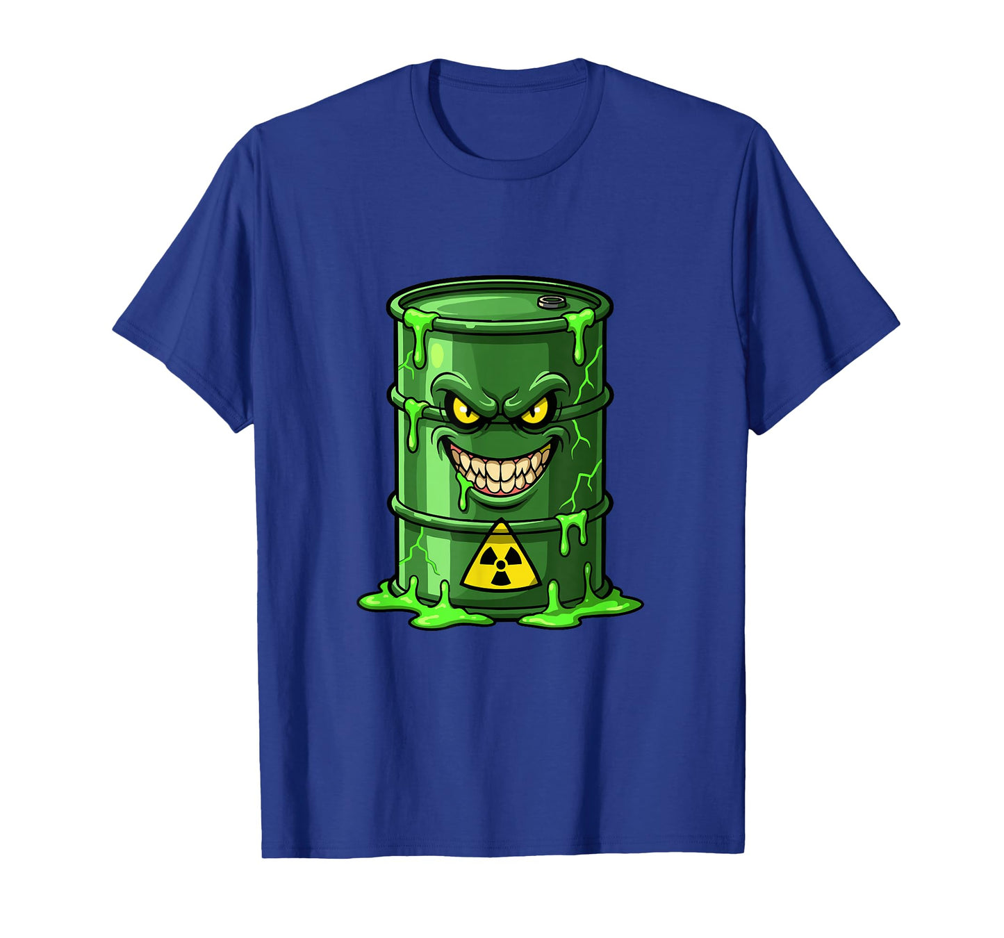 Evil Radioactive Toxic Barrel Nuclear Waste Slime T-Shirt