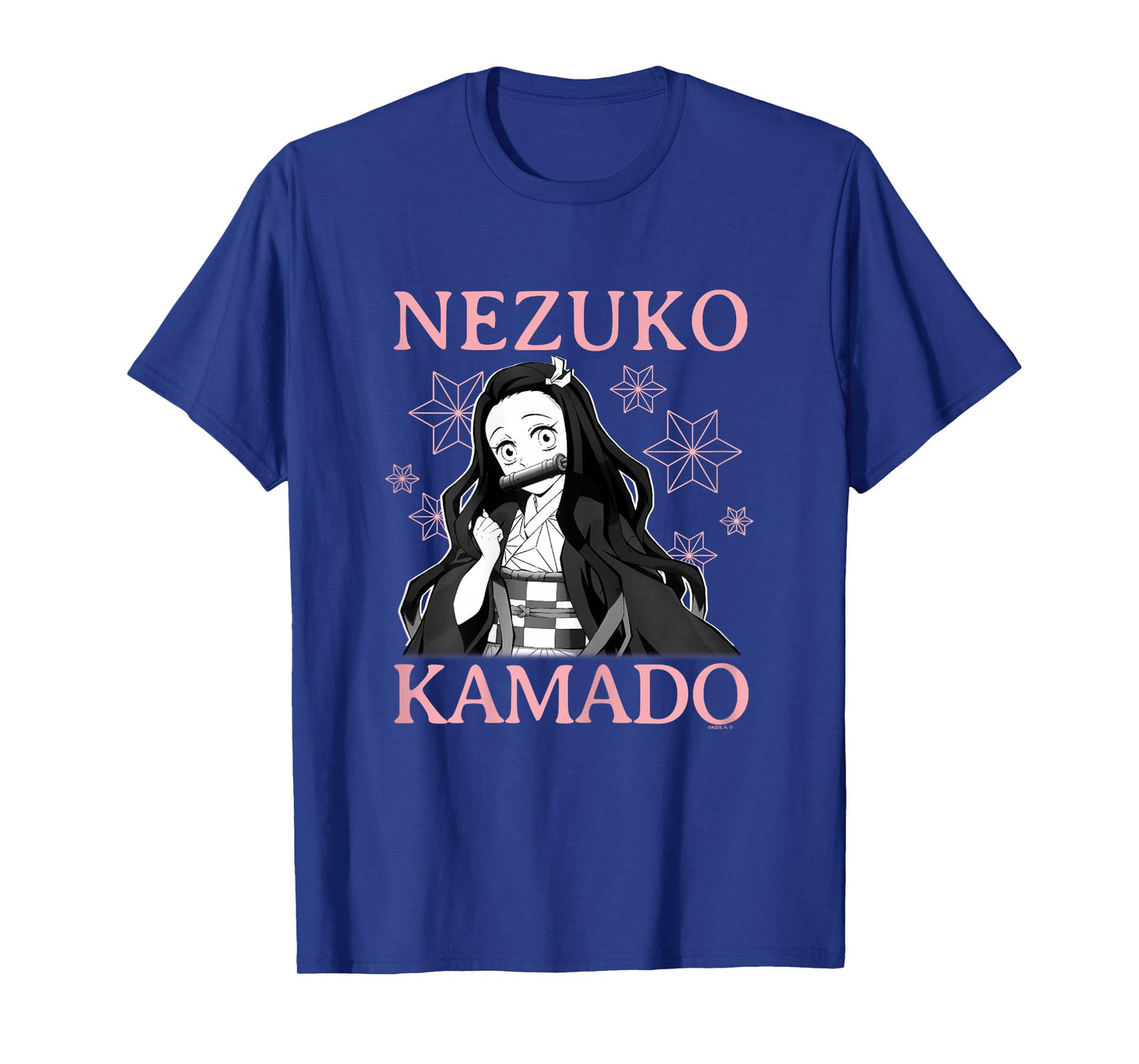 Demon Slayer: Kimetsu no Yaiba Nezuko Pink Kawaii T-Shirt