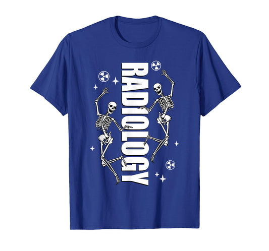 Radiology Department Funny Skeleton Radiologic X-ray Tech T-Shirt