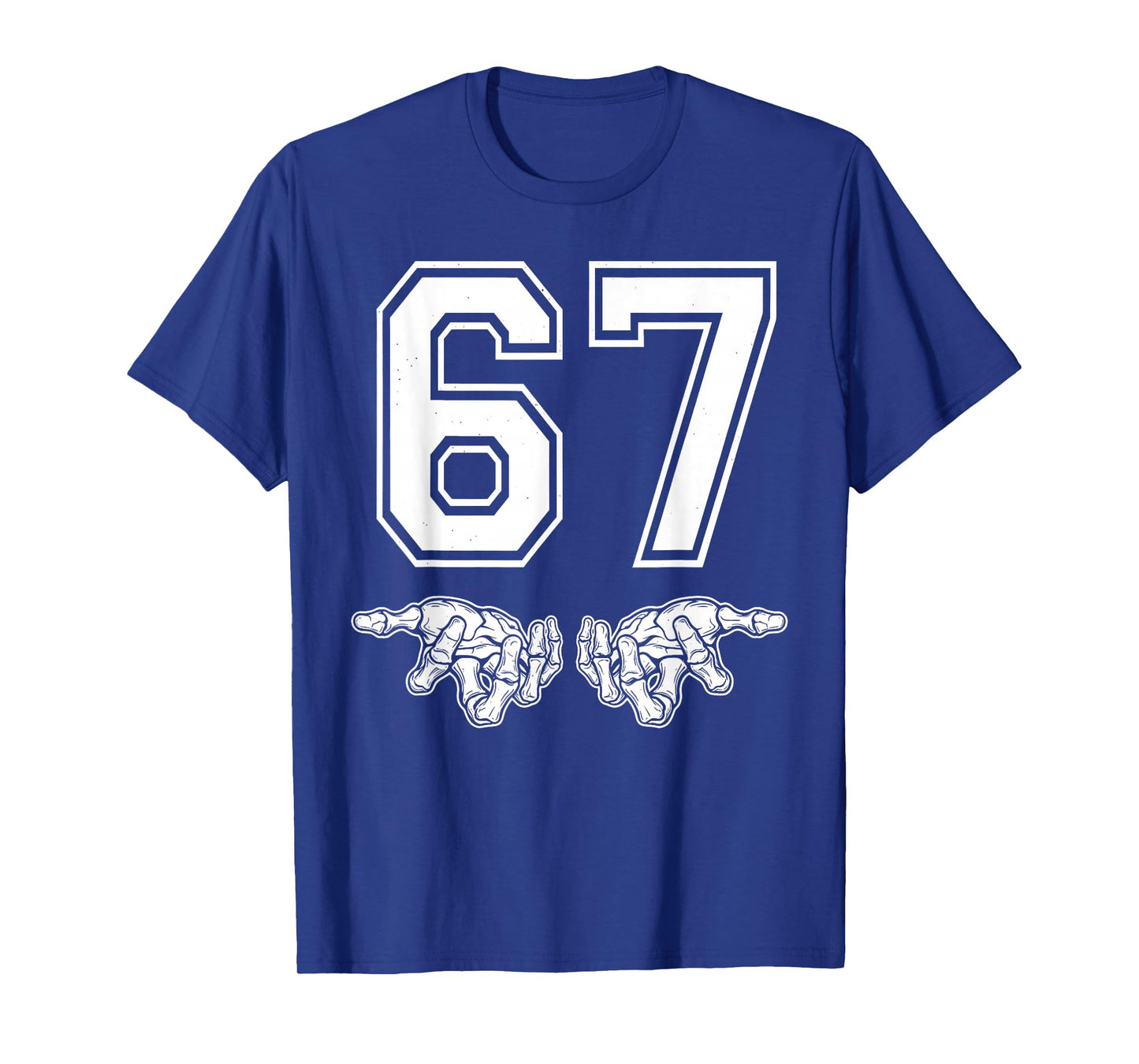 Funny Six Seven 6 7 Meme Gen Alpha Slang T-Shirt