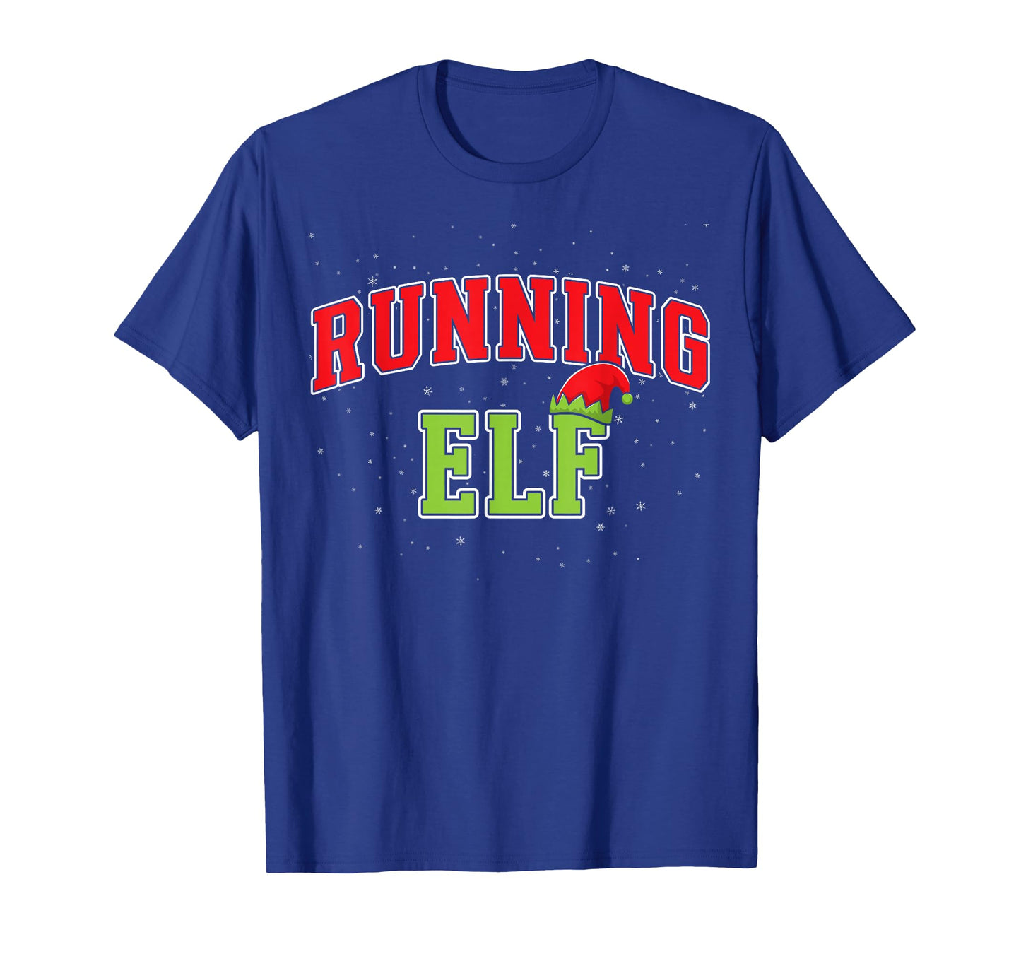 Running Elf Christmas Family Matching Group Xmas Runner T-Shirt