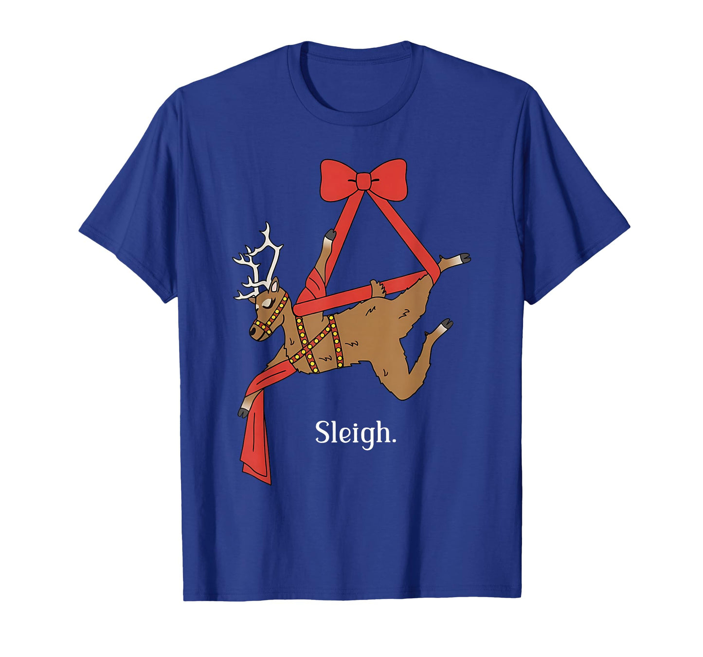 Aerial Silks Reindeer Coquette Christmas Holiday Aerialist T-Shirt