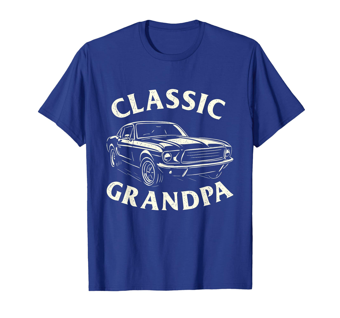 Classic Grandpa - Grandfather Papa Classic Car Lover T-Shirt