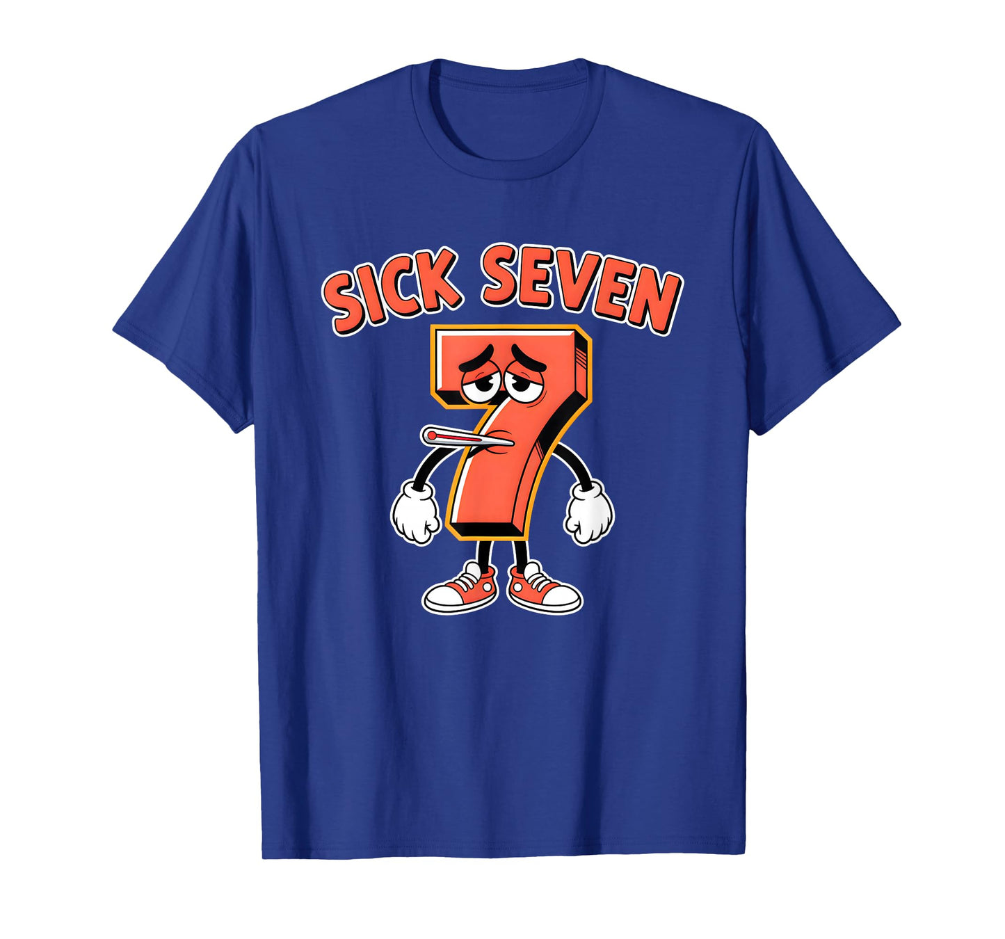 Sick Seven 67 Halloween Costume Fun Wordplay Design T-Shirt