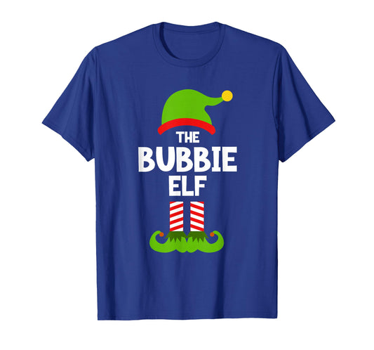 I'm The Bubbie Elf Christmas Family Pajama Funny T-Shirt