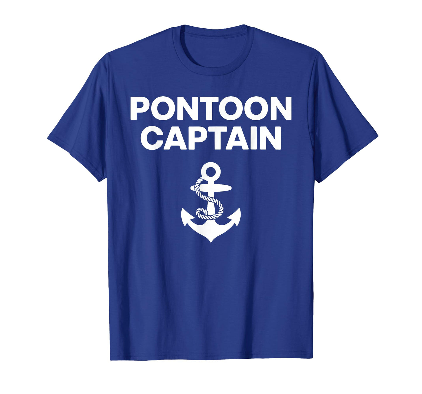 Funny Pontoon Captain Art for Men Women Pontoon Boat Captain T-Shirt