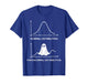 Funny Math Paranormal Distribution Halloween Joke T-Shirt