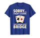 Cool Bridge Player Art for Men Women Card Game Player Bridge T-Shirt