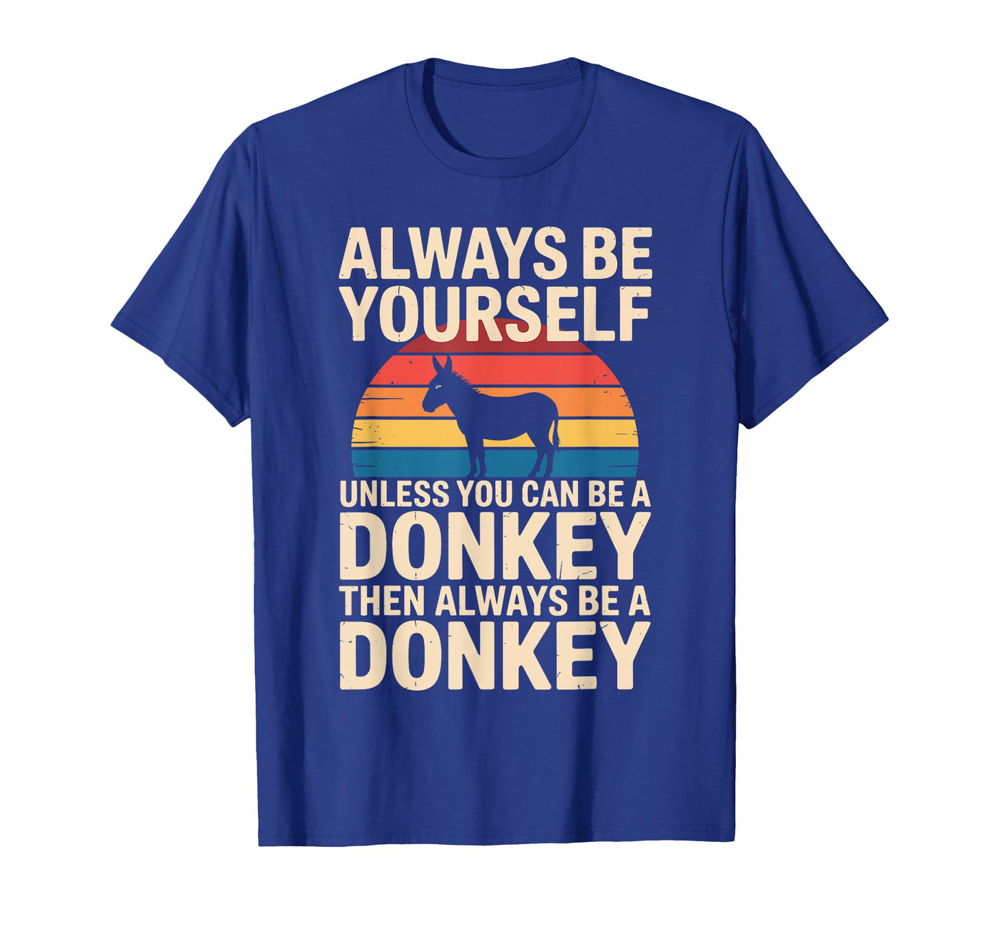 Cute Donkey Art for Men Women Kid Safari Animal Donkey Lover T-Shirt