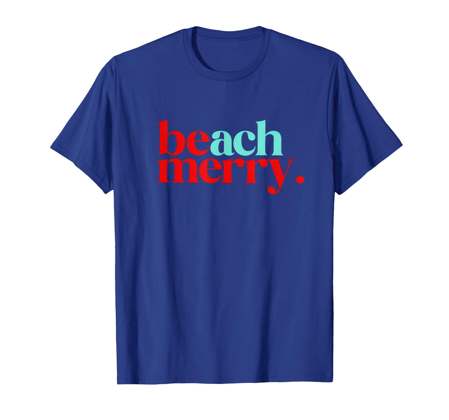 Beach Merry Christmas Funny T-Shirt