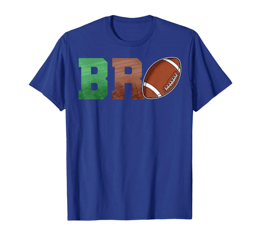 Brother of The 1 Year Old Football Birthday Boy Family T-Shirt