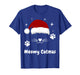 Meowy Catmas Cute Kitten Cats Santa Hat Christmas Xmas T-Shirt