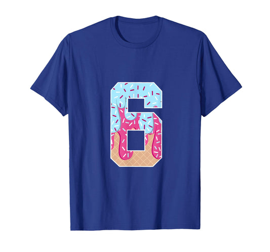 67 Ice Cream Drip Meme Six Seven Gen Alpha Slang T-Shirt