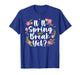 is It Spring Break Yet Floral Teacher Student Spring Vacay T-Shirt