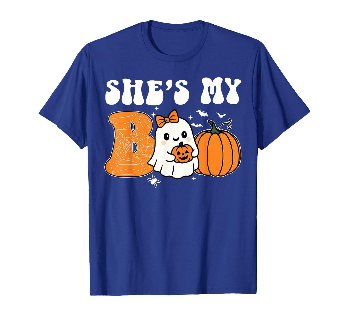 She's My Boo Funny Matching Halloween Couples He's My Boo T-Shirt