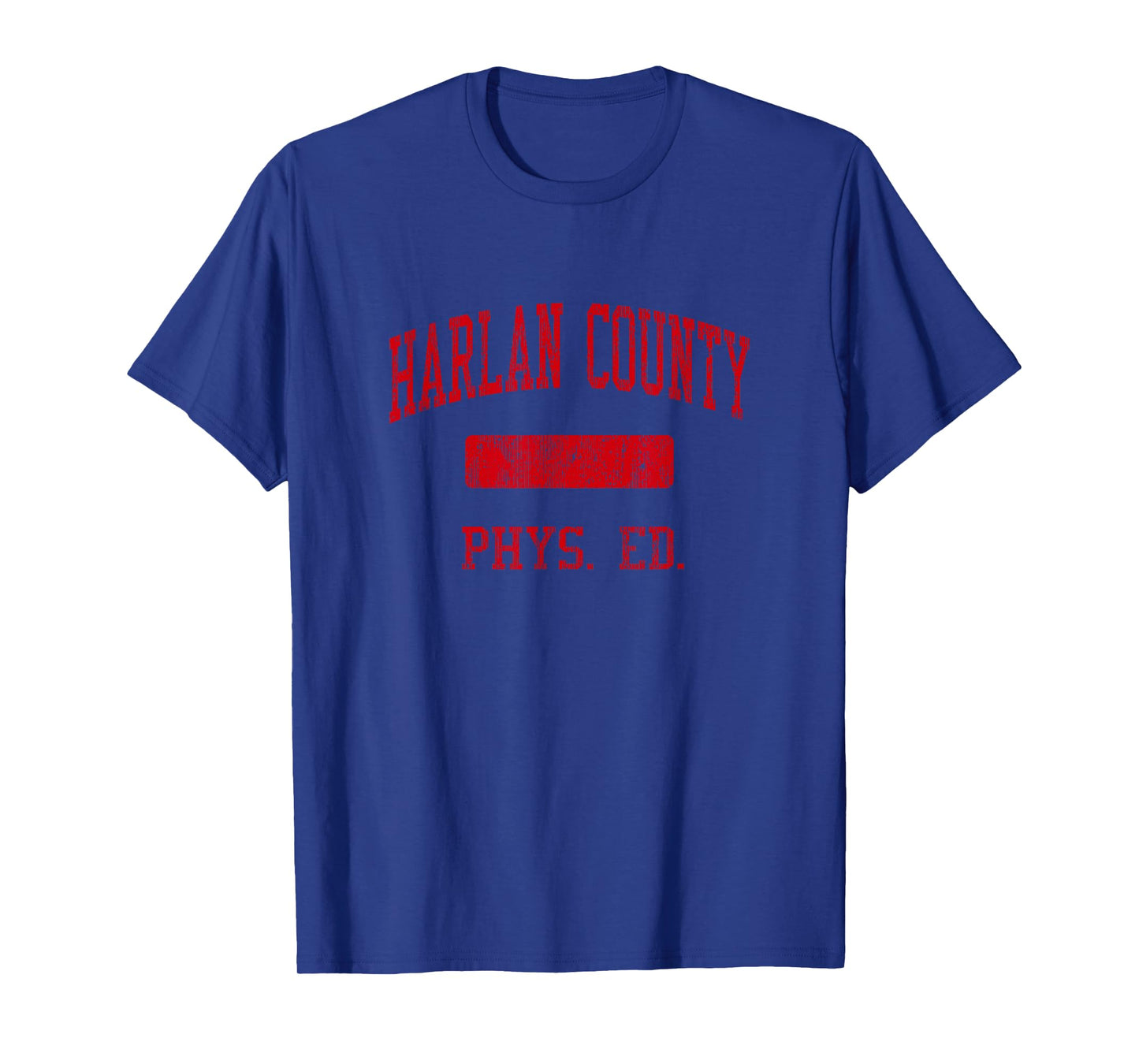 Harlan County High School HS Baxter KY PHYS Ed T-Shirt