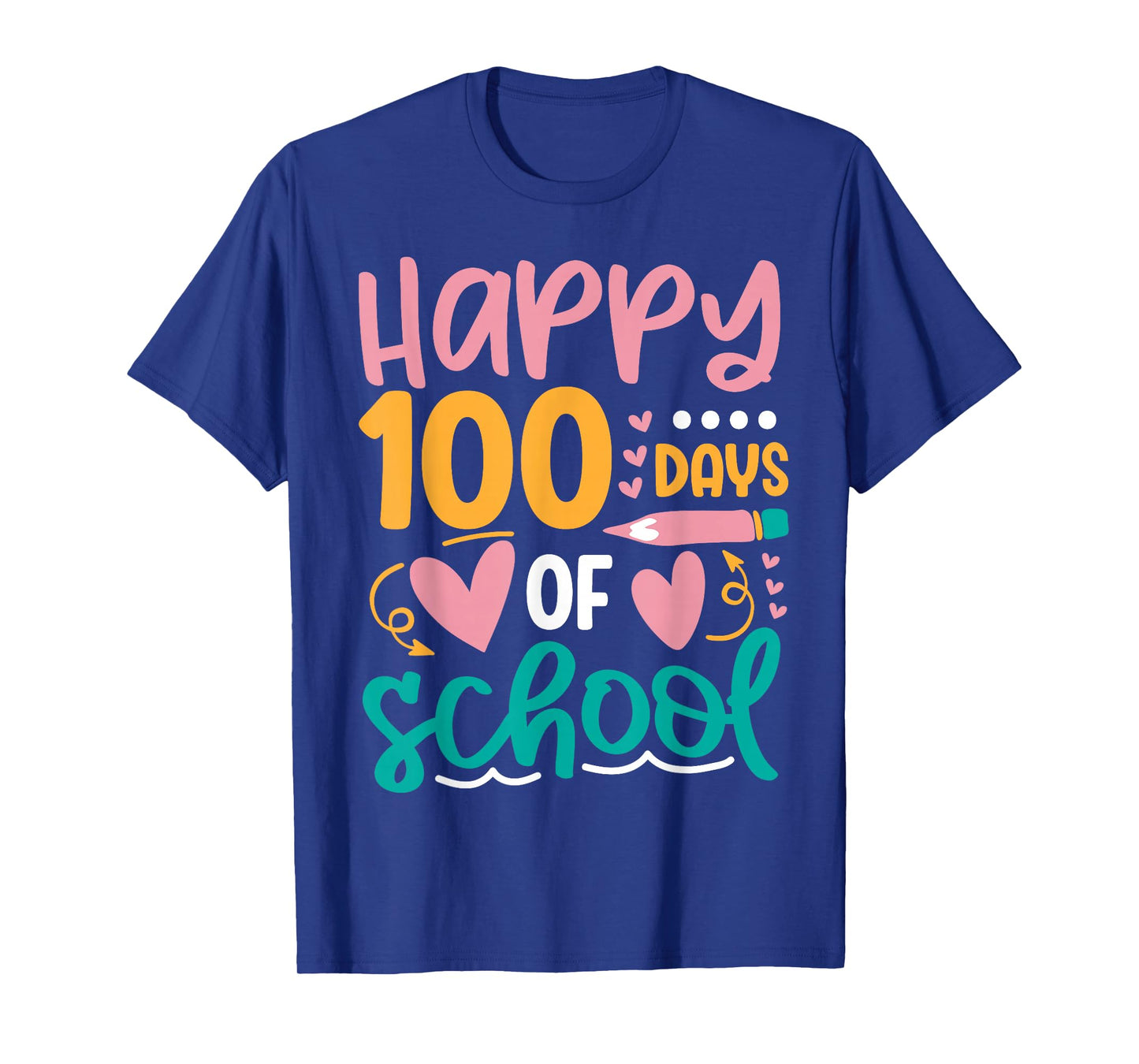 100th Day of School Celebration for Teacher Students T-Shirt