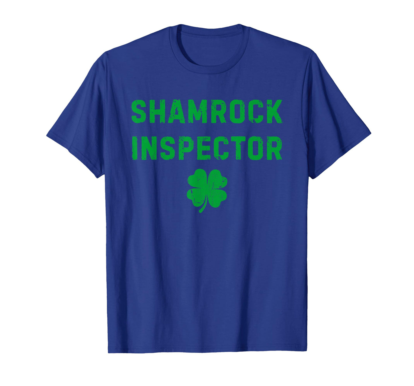 Shamrock Inspector Funny St Patricks Day Couple T-Shirt