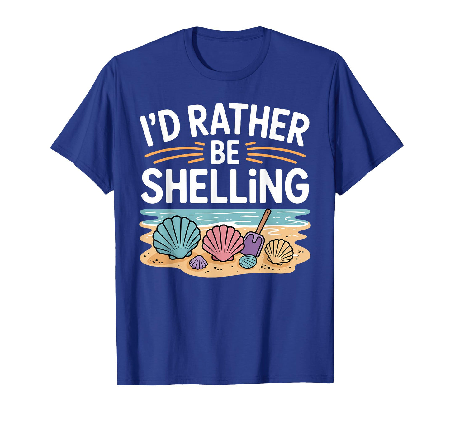 Funny Seashell Design for Men Women Sea Shell Seashell Lover T-Shirt