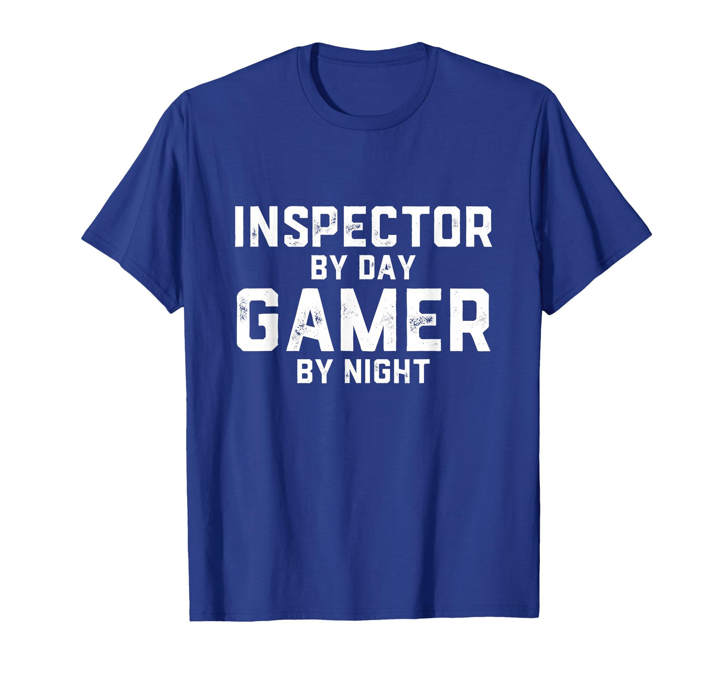 Inspector by Day Gamer by Night Home or Food Inspector Gear T-Shirt